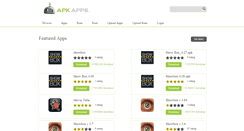Desktop Screenshot of apkapps.com