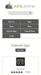 Mobile Screenshot of apkapps.com