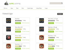 Tablet Screenshot of apkapps.com